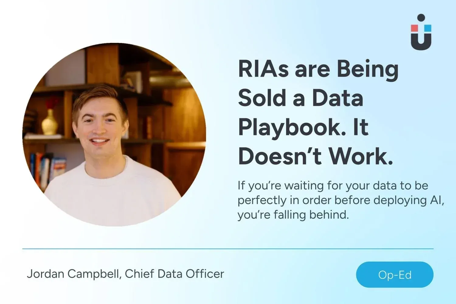 RIAs are Being Sold a Data Playbook. It Doesn’t Work.
